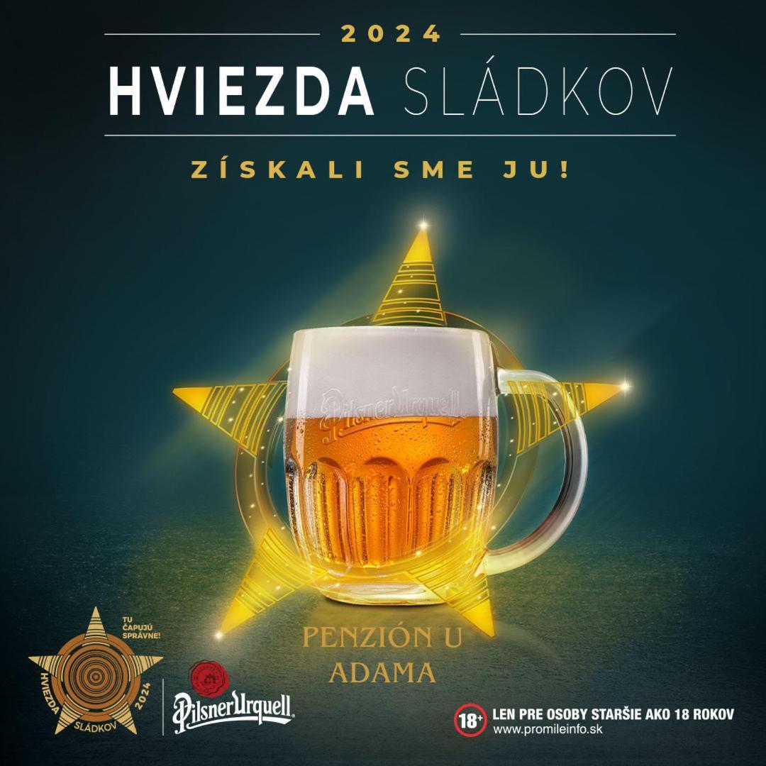Dolná Tižina 阿达玛放松旅馆酒店 外观 照片